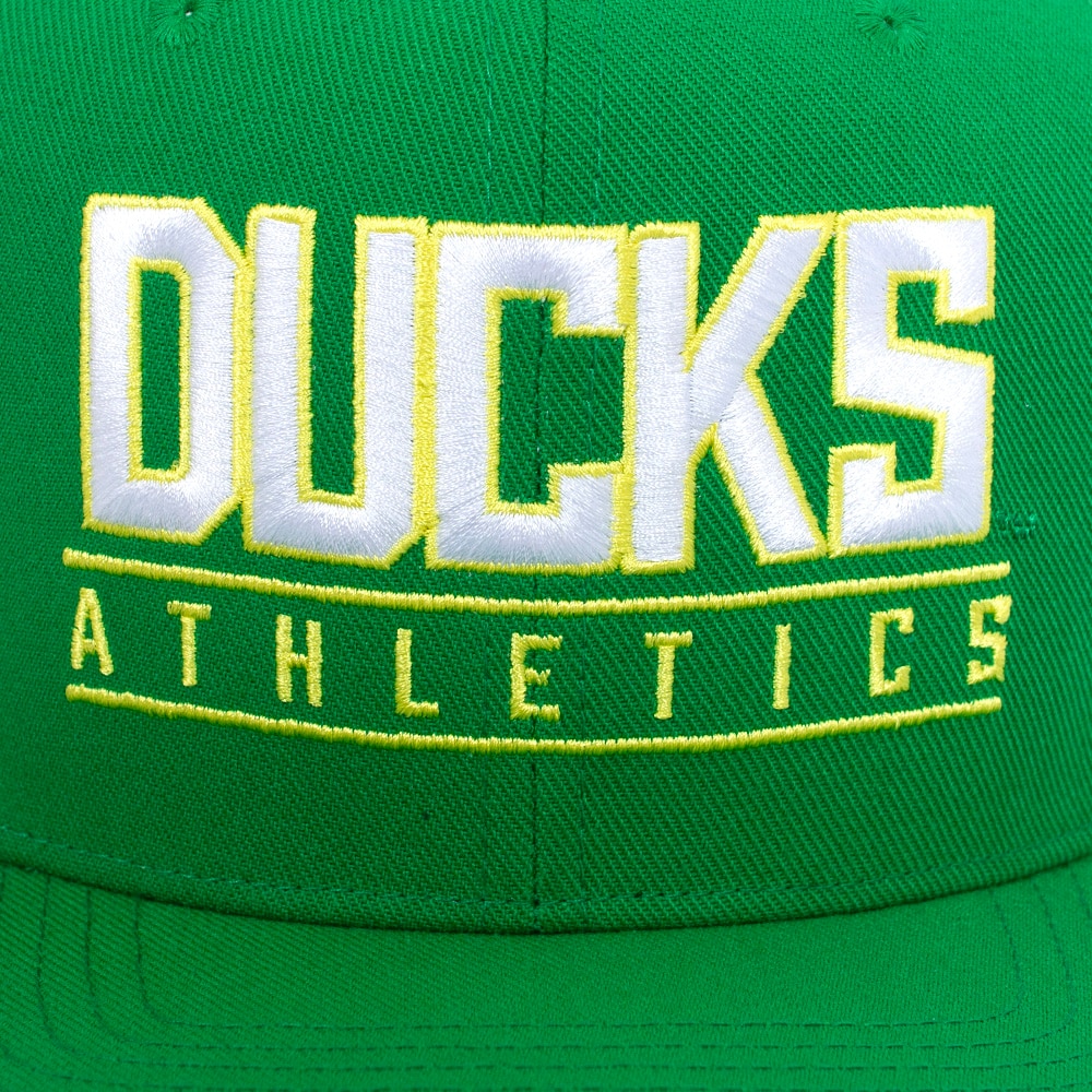 Classic Oregon O, Nike, Green, Flatbill, Polyester Blend, Accessories, Unisex, Pro, Athletics, Adjustable, Hat, 812081